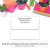 Personalized Wedding Invitation with Envelopes - Florals Roses Romantic view 3