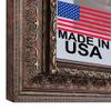 4x7 3-1/2" Polystyrene Classic Picture Frame 104 Series - Bronze by WholesaleArtsFrames-com Made In USA view 1