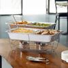 25 Piece Party Serving Kit Includes Chafing Kits and Serving Utensils For All Types Of Parties And Events | Disposable Party Set Includes One Handi Lighter view 2