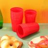 Yungyan 16oz Stadium Cups Reusable Plastic Cups Blank Drink Tumblers for Parties, Events, DIY Projects,4.5 x 3.54 x 2.72 Inch view 4