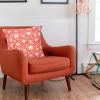 20" Square Ivy Print Cotton Pillow Cover view 3