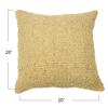 20" Square Boucle Cotton Pillow Cover view 3