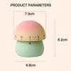 Ranvi Dream Mushroom Mechanical Timer Kids Time Manager for Cooking, Home, Classroom, Study, Daily (Beige) view 2