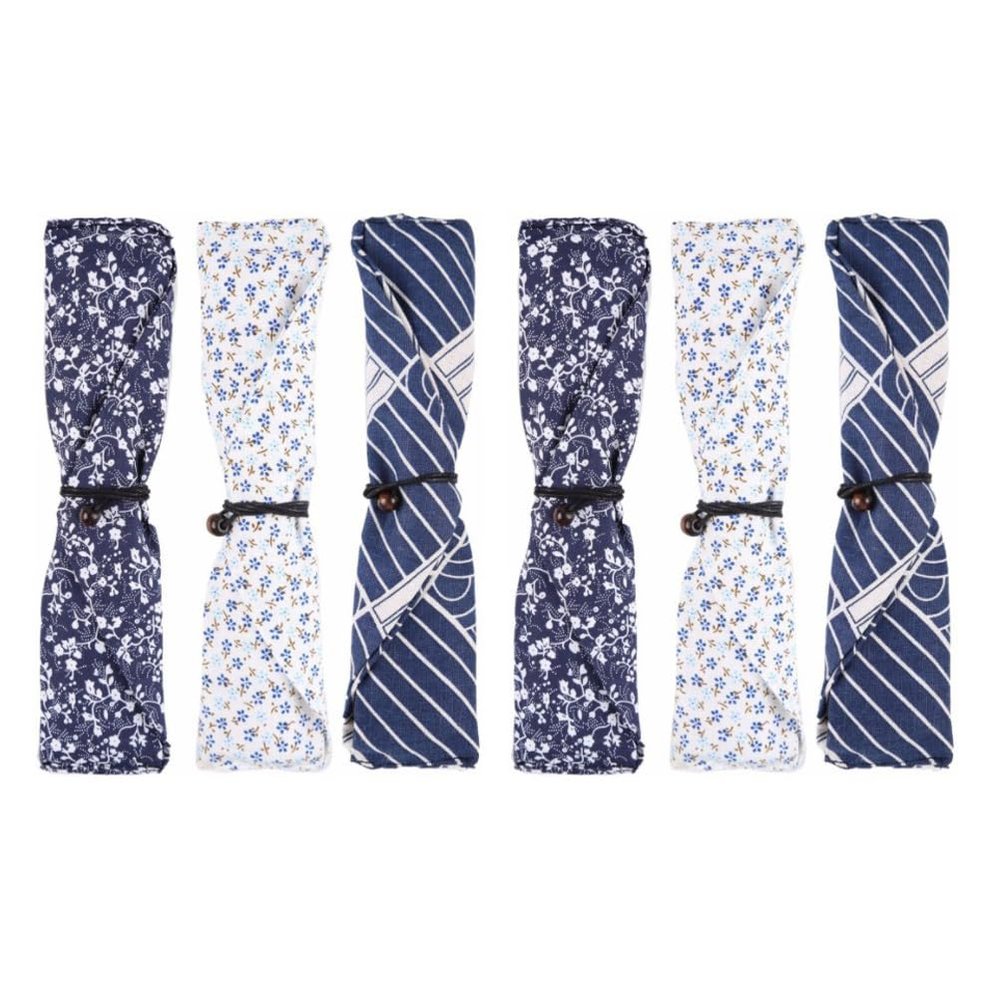 Hemoton Storage Bag Utensil Pouch 6-pack 10.23 X 2.36 X 0.39 in