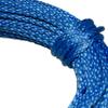 Samson Amsteel Blue Rope 1/4" Strong Dyneema Fiber, 8600 lb Tensile Strength, Torque Free, Low Stretch, 12 Strand, Easy to Splice, Wire Replacement and More (1/4" x 100', Blue) view 1