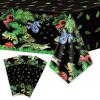 3pcs Reptile Tablecloth Reptile Birthday Party Decorations Summer Supplies Snakes Lizard Reptiles Swamp Alligator Table Cover Disposable Jungle Wilderness Reptile Party Favors for Kids 54x108 view 1