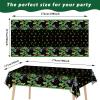 3pcs Reptile Tablecloth Reptile Birthday Party Decorations Summer Supplies Snakes Lizard Reptiles Swamp Alligator Table Cover Disposable Jungle Wilderness Reptile Party Favors for Kids 54x108 view 2
