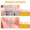 Didiseaon Bottle Candy Boxes: 10pcs Mini Bottles Plastic Party Favors Candy Jars Treat Containers for Weddings Birthdays Baby Shower Bachelorette Party Silver view 3