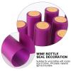 100pcs Wine Bottle Caps Heat Shrink Capsules PVC Shrink Wrap Sealing Caps Wine Bottles Home Use view 4