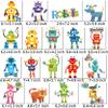 20Pcs Robot Birthday Party Decorations Gear Robot Hanging Decoration Robot Hanging Swirls for Boys Birthday Decoration Gear Robot Baby Shower Supplies view 3