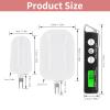 Digital Measuring Spoon Scale, 500g/0.1g High Precision Grams Measuring Cup Household Weighing Scoop Digital Scoop with 2 Replaceable Spoons for Food Coffee Powder Tea view 3