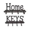 YQBUER Key Holder for Wall Wrought Iron Rack Key Coat Storage Rack Crafts Jewelry Home Storage Rack Living Room Bedroom Decoration view 2
