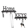 YQBUER Key Holder for Wall Wrought Iron Rack Key Coat Storage Rack Crafts Jewelry Home Storage Rack Living Room Bedroom Decoration view 3