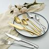 Hammered Silverware Set 16 Piece Flatware Set for 4 18/10 Stainless Steel Kitchen Cutlery Utensil Include Knife Fork Spoon Teaspoon view 4