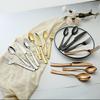 Hammered Silverware Set 16 Piece Black Flatware Set for 4 18/10 Stainless Steel Kitchen Cutlery Utensil Include Knife Fork Spoon Teaspoon view 3