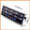 8 Channels Digital Kitchen Timer, Adjustable Stainless Steel Timer with Loud Alarm for Restaurant, Clock Reminder on Multiple Events view 2