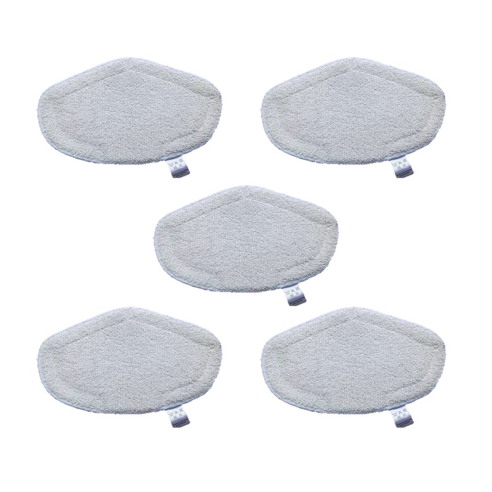 LANGshaw 5 Pcs Steam Mop Pad,Compatible for Polti for Kit for Vaporetto Series Quality Microfiber Steam Mop Cloths Leisurely