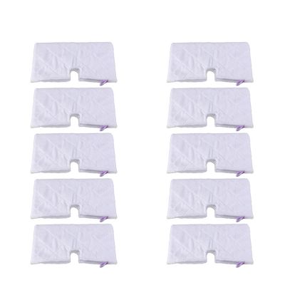 LANGshaw 10PCS Washable Multifunctional Replaceable Mop Heads Compatible for Shark S3550/S3901/S3601/S3501 Series Steam Cleaner Parts Leisurely