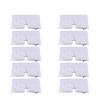 LANGshaw 10PCS Washable Multifunctional Replaceable Mop Heads Compatible for Shark S3550/S3901/S3601/S3501 Series Steam Cleaner Parts Leisurely view 1