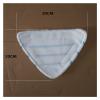 LANGshaw 10PCS Steam Cleaner Mop Pads Replacement Compatible for H20 Series Microfiber Triangle Cloths Steam Mop Accessories Parts Leisurely view 2