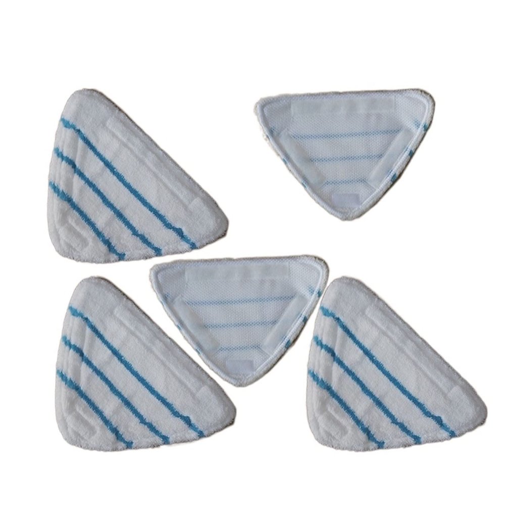 LANGshaw 5PCS Replaceable Rag for Steam Cleaner Mop Pot,Reusable Cloth Washable Microfiber Mopping Pads Compatible for H20 Steam Mop Replacement Parts Leisurely