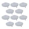 LANGshaw 10PCS Microfiber Steam Mop Replacement Parts, Compatible for Polti for Kit Vaporetto for Series Steam Cleaner Mop Pads Leisurely view 1