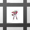 Trends International Gallery Pops DC Comics Harley Quinn - High Voltage Harley With Hammer Wall Art Wall Poster, 12" x 12", Unframed Version view 3