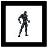 Trends International Gallery Pops Marvel Comics Avengers - Black Panther Wall Art Wall Poster, 12" x 12", Black Framed Version view 1