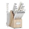 Cuisinart 15-Piece Knife Set with Block, High Carbon Stainless Steel, Forged Triple Rivet, Natural C77CTR-15P view 1