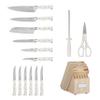 Cuisinart 15-Piece Knife Set with Block, High Carbon Stainless Steel, Forged Triple Rivet, Natural C77CTR-15P view 3