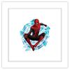 Trends International Gallery Pops Marvel Spider-Man: No Way Home - Fractured Web Slinger Wall Art Wall Poster, 12" x 12", White Framed Version view 1