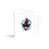 Trends International Gallery Pops Marvel Spider-Man: No Way Home - Fractured Web Slinger Wall Art Wall Poster, 12" x 12", White Framed Version view 2