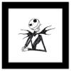 Trends International Gallery Pops Disney Tim Burton's The Nightmare Before Christmas - Pose Wall Art Wall Poster, 12" x 12", Black Framed Version view 1