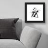 Trends International Gallery Pops Disney Tim Burton's The Nightmare Before Christmas - Pose Wall Art Wall Poster, 12" x 12", Black Framed Version view 3