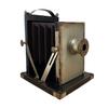 The King's Bay Desk or Mantel Clock with Vintage Style Camera Design view 3