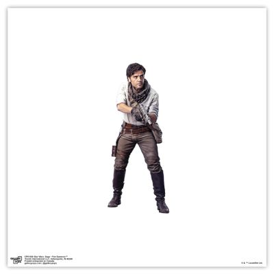 Gallery Pops Star Wars: Saga - Poe Dameron Wall Art, Unframed Version, 12'' x 12''