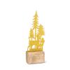 Abbott Collection Deer & Trees on Tall Trunk Base view 1