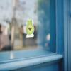 Avocato Avocado Cat 5 Inch Waterproof Decal Sticker Wall Window Vegan Bee Vegetarian Pride Natural Hippie Green Art Artistic Peta Homemade Nuts Sunflower Tie Dye Peace Kosher Tofu Feminist CS1477-2PK view 4