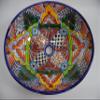 17" TALAVERA SINK drop in (semi-recessed) mexican handmade hand painted ceramic view 1