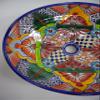 17" TALAVERA SINK drop in (semi-recessed) mexican handmade hand painted ceramic view 2