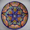 17" TALAVERA SINK drop in (semi-recessed) mexican handmade hand painted ceramic view 2
