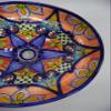 17" TALAVERA SINK drop in (semi-recessed) mexican handmade hand painted ceramic view 4