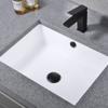 Luxier Brass Bathroom Sink Pop-Up Drain Stopper for Vessel and Vanity Sinks with Overflow in Matte Black, DS02-TM view 2