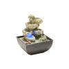BNNP Indoor Tabletop Fountains Tabletop Fountain Home Stone Water Desktop Fountain Bedroom Living Room Decor Waterfall Fountain Office Desk Decoration Fountains Decoration Meditation Fountain view 1