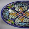17" TALAVERA SINK drop in (semi-recessed) mexican handmade hand painted ceramic view 3