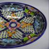 17" TALAVERA SINK drop in (semi-recessed) mexican handmade hand painted ceramic view 4