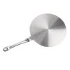 Heat Diffuser, Stainless Steel Induction Adapter Plate for Electric Gas Stove Glass Induction Cooktop, 8.6inch view 1