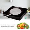Heat Diffuser, Stainless Steel Induction Adapter Plate for Electric Gas Stove Glass Induction Cooktop, 8.6inch view 2