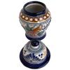 TalaMex Tecali Hand-Made Small-Size Colorful Mexican Talavera Ceramic Cookie Jar with Lid view 2