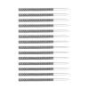 12pcs Acrylic Candy Sticks with Rhinestone Shine for Cake Lollipops view 1